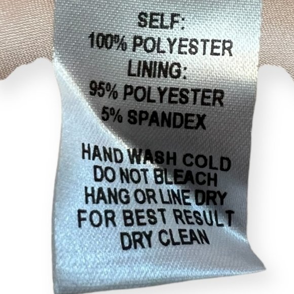 Lulu's Peach Pink Maxi Dress L Spaghetti Strap Pleated Chiffon Gown Formal - Picture 6 of 10